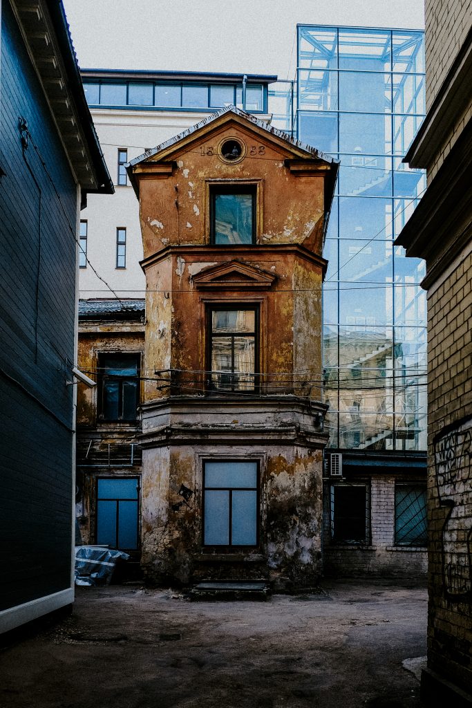 Altbau von 1888 in Riga