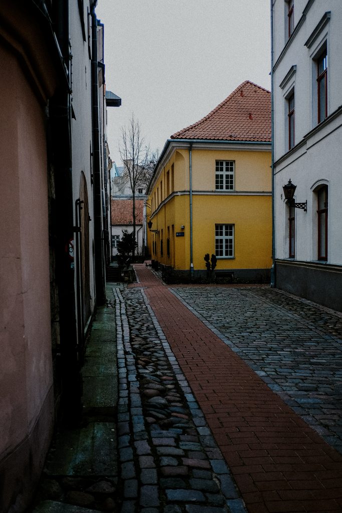 Gelbes Haus in Riga